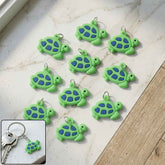 Turtle Keychain Set – Fun & Vibrant Animal Accessories