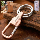 Heavy Duty Keychain Organizer – Durable Metal with Quick Release Hook