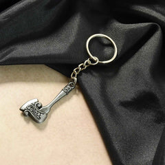 Axe Shape Metal Keychain – Durable Vintage Style Accessory