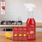 Concentrated Kitchen Surface Cleaner – Eco-Friendly Refill Kit