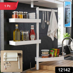 Rotating Storage Rack – 4-Tier Multipurpose Organizer