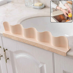 Kitchen Sink Splash Guard – Flexible 49 cm Anti-Splash Barrier