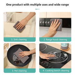 Disposable Cleaning Cloth Roll – 25 Strong Absorbent Sheets