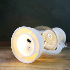 Santa LED Lantern – Festive Mini Decorative Light with Handle