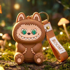 Mini Silicone Pouch Keychain Ð Cute Cartoon Style for Daily Use