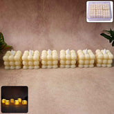 LED Bubble Candles – Set of 6 Flameless Decorative Lights