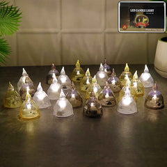 LED Candle Lights Set – 24 Premium Flameless Tealight Candles