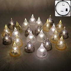 LED Candle Lights Set – 24 Premium Flameless Tealight Candles