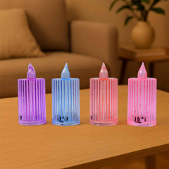 LED Candle Light Set – Flameless Decorative 8-Piece Set