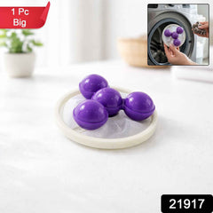 Reusable Washing Machine Lint Remover Ball – Big Size, Mesh Filter