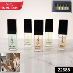 Luxury Perfume Gift Set Ð 5 Long-Lasting Eau de Parfums in Travel Size