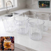 Glass Drinking Set Ð Stylish & Durable 6-piece 300ml Glassware