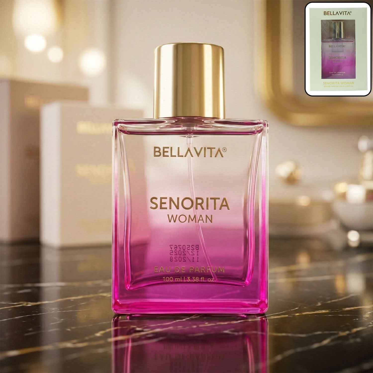 Bellavita Senorita Woman Perfume – Long Lasting Floral & Fruity