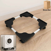 Adjustable Washing Machine Stand – Heavy-Duty Anti-Vibration Support