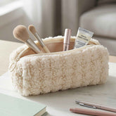Multipurpose Travel Makeup Organizer Ð Soft Fabric, Spacious & Compact