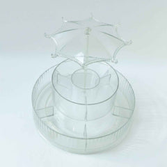 Rotating Makeup Organizer Stand – 360° Multi-Layer Vanity Storage