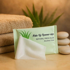 Makeup Remover Wipes – Alcohol-Free Aloe Cleansing Towelettes Pack