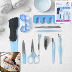 11 in 1 manicure pedicure kit – Complete nail care for home and salon