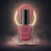 Mattify Pink Nail Paint – Quick-Dry Matte Finish 10 ML