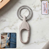 Keychain – Durable Metal with Secure Carabiner Clip for Keys & EDC