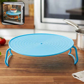 Non-Slip Plastic Microwave Tray Ð Even Heating & Stable Serving