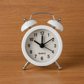 Twin-Bell Analog Alarm Clock – Loud Ringer & Vintage Design