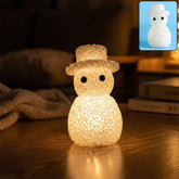 Snowman LED Night Lamp – Decorative Soft Ambient Glow