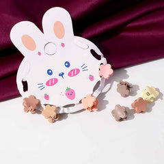 Mini Hair Claw Clips for Kids – Colorful Gentle Hold Set