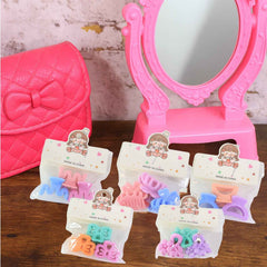 Hair Clips for Girls – Colorful Mini 3-Piece Set | Calm & Curl
