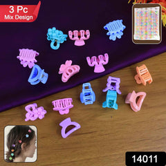 Hair Clips for Girls – Colorful Mini 3-Piece Set | Calm & Curl