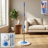 360¡ Rotate Spin Mop Ð Effortless Floor Cleaning with Stainless Steel Handle