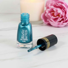 Metallic Mini Nail Polish – 6 ML Quick-Dry Glitter Finish