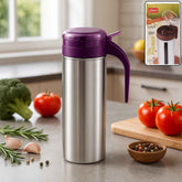 Stainless Steel Oil Pourer 750ml – Anti-Drip, Ergonomic Handle