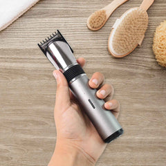 Rechargeable Hair Trimmer for Men – Adjustable Comb & Cordless