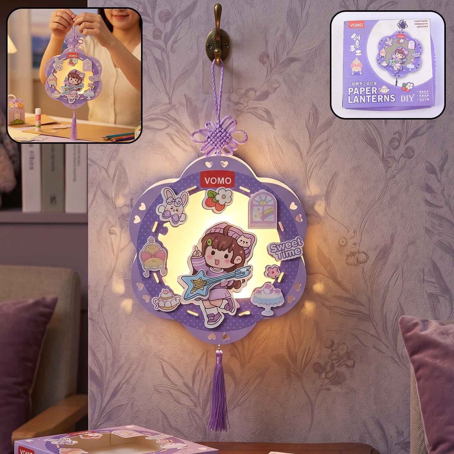 DIY Paper Lantern Craft Kit Ð Fun & Creative Decor for Kids