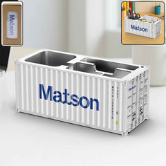 Container-Style Desk Organizer – Multi-Compartment Storage Box