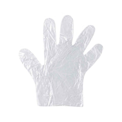 Disposable Plastic Gloves Ð Food-safe 100-piece pack for hygiene