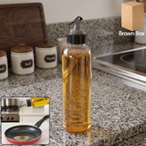 Oil Dispenser Bottle with Flip Top Spout Ð 900ml, Leakproof & Easy to Use