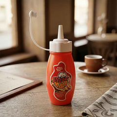 Small Plastic Squeeze Sauce Bottle Ð Easy dispensing for condiments
