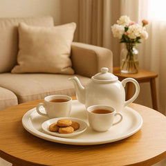 Large Round Serving Plate – Durable Multi-Purpose Tray 33cm