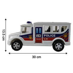 Police Van Toy – Friction Powered Realistic Kids Vehicle