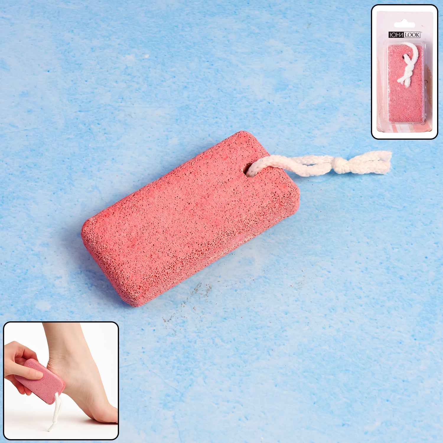 Foot Pumice Stone – Rectangular Dead Skin & Callus Remover