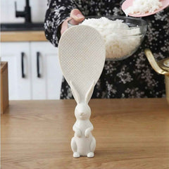 Bunny Handle Rice Serving Spoon – Non-Stick & Ergonomic Grip