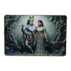 Radha Krishna Wall Frame – Elegant Spiritual Home Decor