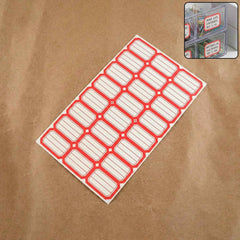 Self-Adhesive Label Stickers – Durable Rectangular Sheet