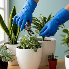 Waterproof Rubber Cleaning Gloves Ð Reusable & Durable for Household Tasks