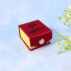 Ring Gift Box – Premium Elegant Presentation with Velvet Cushion