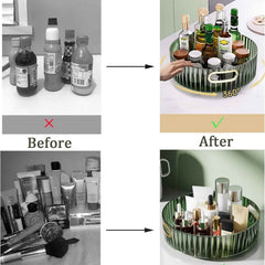 Rotating Storage Rack – Multipurpose Organizer with Handles