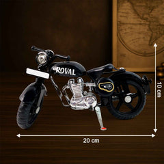 Metal Bullet Bike Toy with Side Stand – Realistic Miniature Model