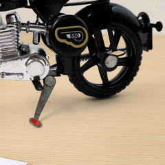 Metal Bullet Bike Toy with Side Stand – Realistic Miniature Model